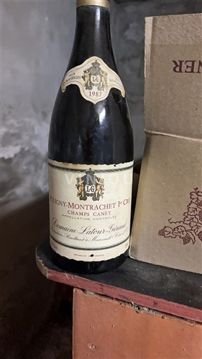 Borgogna Puligny-Montrachet Premier Cru Domaine Latour-Giraud Champs Canet 1987