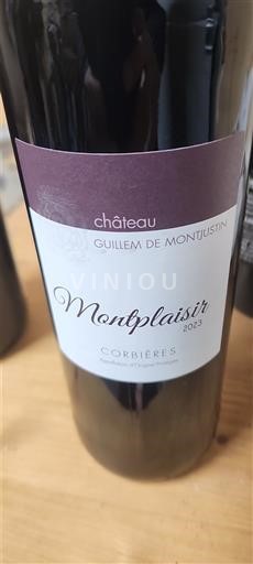 Languedoc Corbières Château Guillem de Montjustin Montplaisir 2023