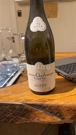 Burgundi Corton-Charlemagne Grand Cru Domaine Rapet 2019