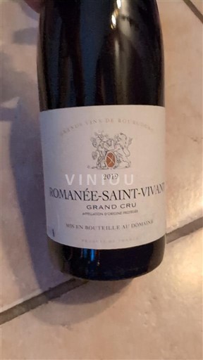 Bourgondië Romanée-Saint-Vivant Grand Cru Domaine Chateau 2019