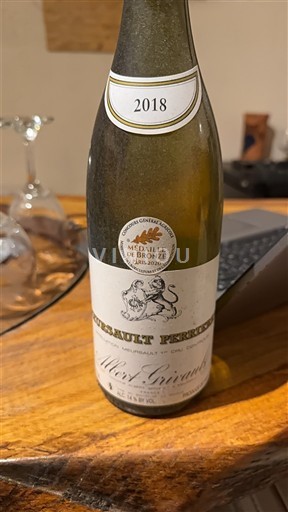 Bourgondië Niet gespecificeerd Grand Cru Albert Grivault 2018