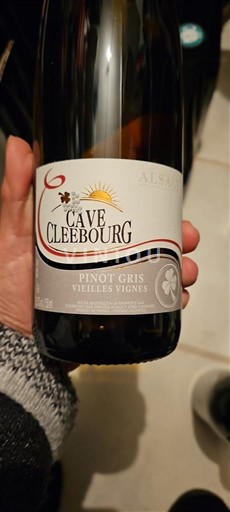 Alsacia Cave de Cleebourg Vieilles Vignes 2023