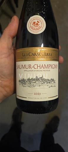 Loire Valley Saumur-Champigny André Benoist Les Caractères 2023