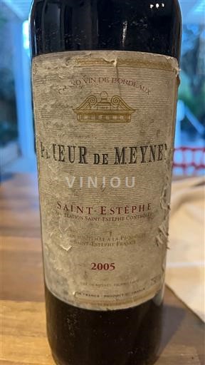 Burdeos Saint-Estèphe La Fleur de Meyney 2005