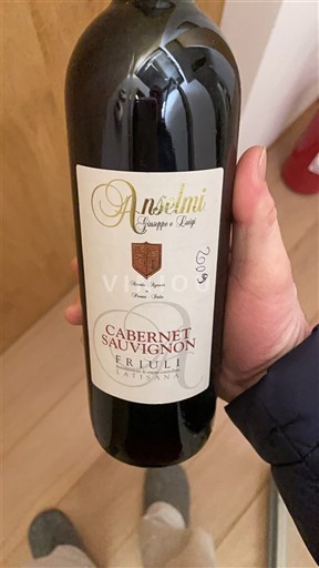 Friuli-Venezia Giulia Friuli Latisana Anselmi Giuseppe e Luigi Cabernet Sauvignon 2009