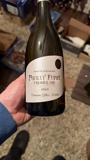 Burgundi Pouilly-fuissé Premier Cru Domaine Gilles Noblet 2022