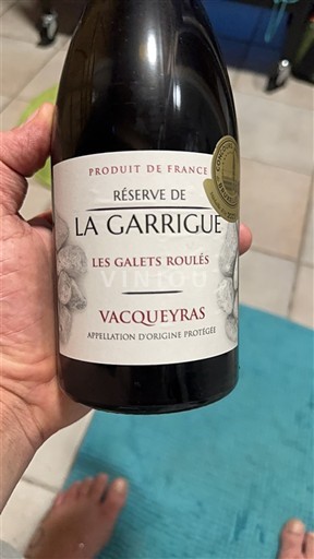 Rhônedalen Vacqueyras Réserve de la Garrigue Les Galets Roulés Icke årgångsbetecknad