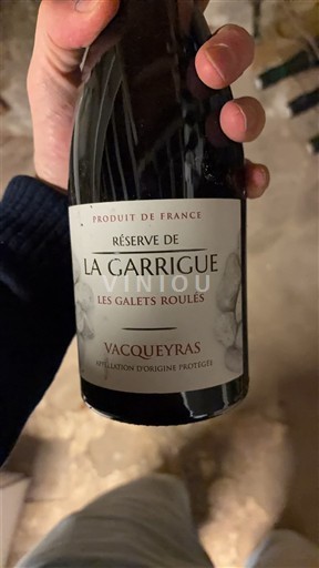 Rona dolina Vacqueyras Réserve de la Garrigue Les Galets Roulés Neleten.
