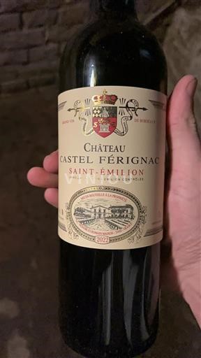 Bordeaux Saint-Émilion Château Castel Férignac 2022