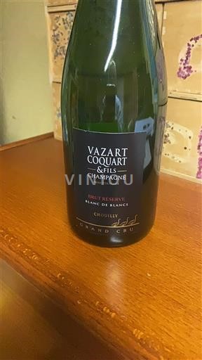 Schaumweine Blanc brut Brut Réserve Blanc de Blancs Vazart-Coquart & Fils 2021 Frankreich Champagne Champagner AOC Grand Cru