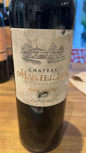 Burdeos Haut-Médoc Cru Bourgeois Château Hanteillan 2015