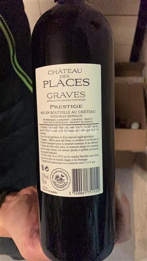 Bordeaux Graves Château S Places Prestige 2020