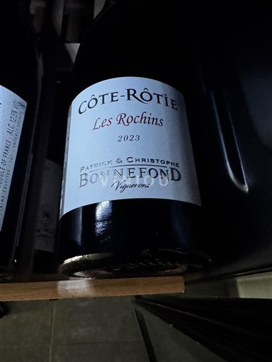 Rhône Valley Côte-Rôtie Patrick & Christophe Bonnefond Les Rochins 2023