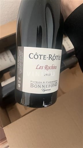 Rhône-dalen Côte-rôtie Patrick & Christophe Bonnefond Les Rochins 2023