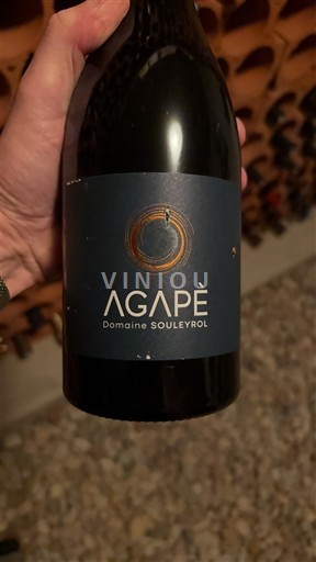 Rhônen laakso Ventoux Domaine Souleyrol Agapè 2020