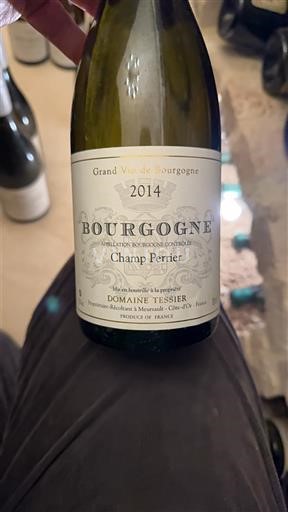 Borgoña Domaine Tessier Champ Perrier 2014