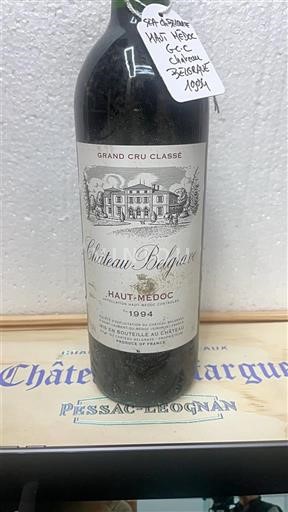 Bordeaux Haut-Médoc Grand Cru Château Belgrave 1994