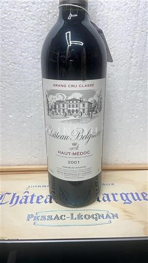 Bordeaux Haut-Médoc Grand Cru Château Belgrave 2001