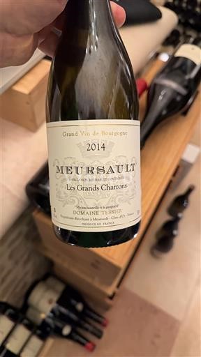 Borgoña Meursault Domaine TESSIER Les Grands Charrons 2014
