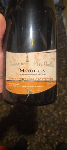 Beaujolais Morgon Domaine Père Guillot 2015