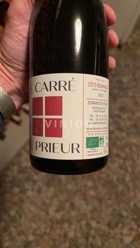 Lyonnais Coteaux-du-Lyonnais Famille palais Le Carré du Prieur 2023