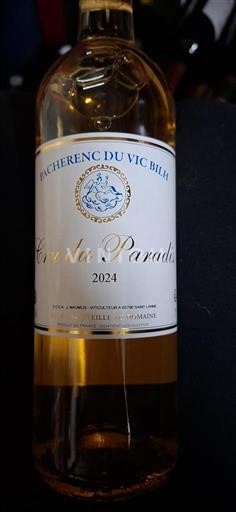Lounais-Ranska Pacherenc-du-vic-bilh Château Billi Cru du Paradis 2024