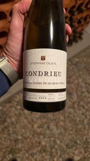Rhône-dalen Condrieu Stéphane Ogier Vieilles Vignes de Jacques Vernay 2020