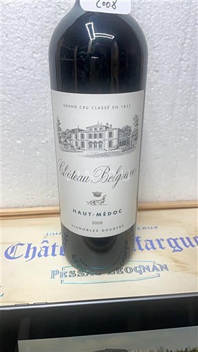 Bordeaux Haut-Médoc Grand Cru Château Belgrave 2008