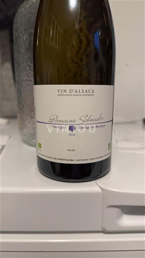 Elsass Gewürztraminer Domaine Schneider Pinot gris Élevage en Barrique 2024