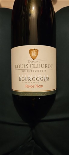 Borgoña Domaine Louis Fleurot Pinot Noir 2018
