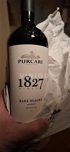 Stefan Voda Purcari 1827 Rara Neagră Saperavi 2023