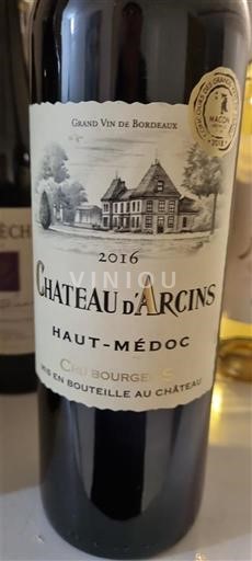 Bordeaux Haut-Médoc Château Arcins 2016