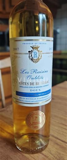 Sudoeste Côtes de Bergerac Les Raisins oubliés 2017