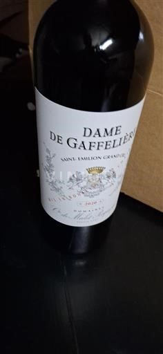 Bordeaux Saint-Émilion Grand Cru Château La Gaffelière Dame Gaffelière 2020