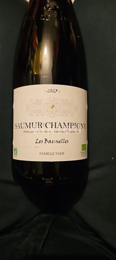 Loire Valley Saumur-Champigny Famille Vadé Les Brunelles 2023