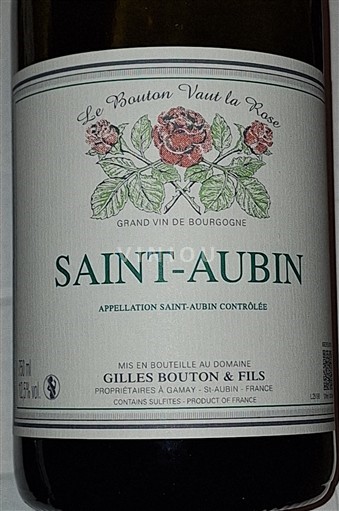 Borgogna Saint-Aubin Gilles Bouton & Fils 2024
