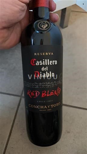 Maipo-Tal Maipo Central Concha y Toro Casillero del Diablo Red Blend Reserva 2021