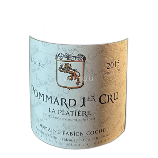 Burgundi Pommard Fabien Coche 1er cru Plâtieres 2015