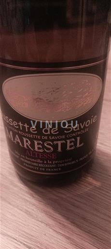 Saboia e Bugey Roussette de Savoie MARESTEL 2019