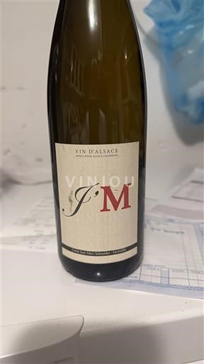 Elzas Pinot grigio Vendanges Tardives Jean-Marc Bernhard J'M 2022