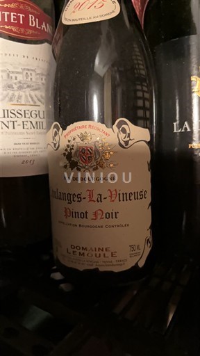 Burgundy Irancy Domaine Lemoine 2015