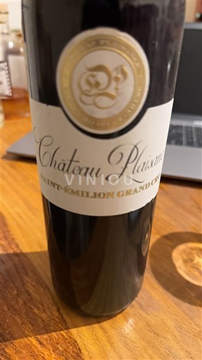 Bordeaux Saint-Émilion Grand Cru Grand Cru Château Plaisance 2010