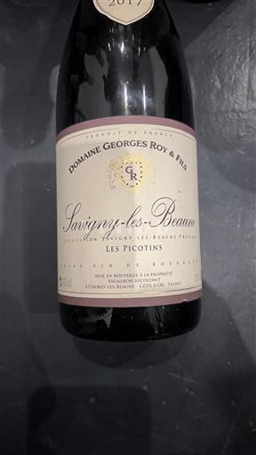 Bourgogne Savigny-lès-beaune Domaine Georges Roy & Fils Les Picotins 2017