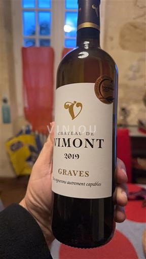 Bordeaux Graves Château Vimont 2019