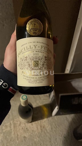 Burgundsko Pouilly-fuissé Domaine G. Saumaize Vieilles Vignes de Réserve 2023