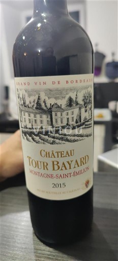 Bordeaux Montagne-saint-émilion Château Tour Bayard 2015