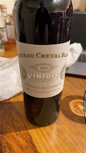 Bordeaux Saint-Émilion Premier Grand Cru Classé A Château Cheval Blanc 2019