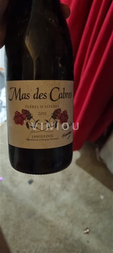 Languedoc Mas des Cabres Terres d'Aspères 2015