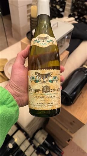 Borgogna Puligny-Montrachet J.F. Coche-Dury Les Enseignères 2003