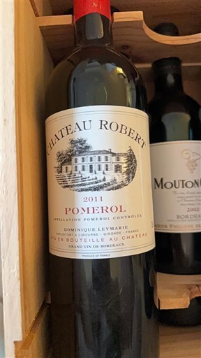 Bordeaux Pomerol Château Robert 2011